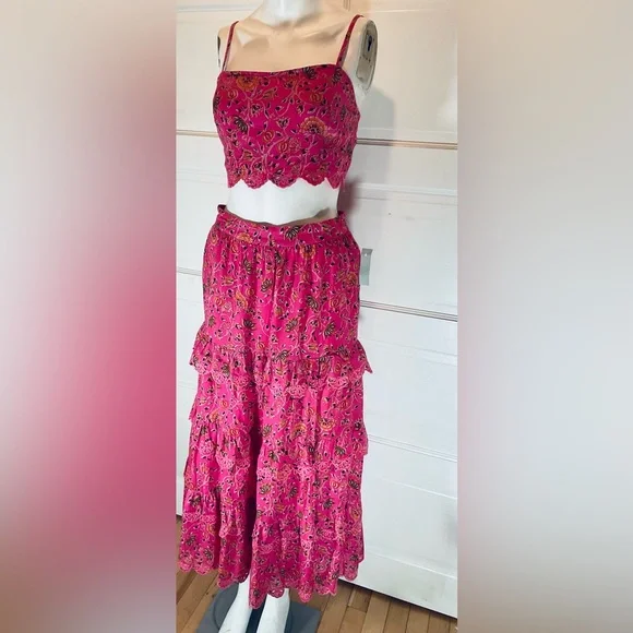 CAROLINE CONSTAS 2 PIECE DRESS - Picture 1 of 16